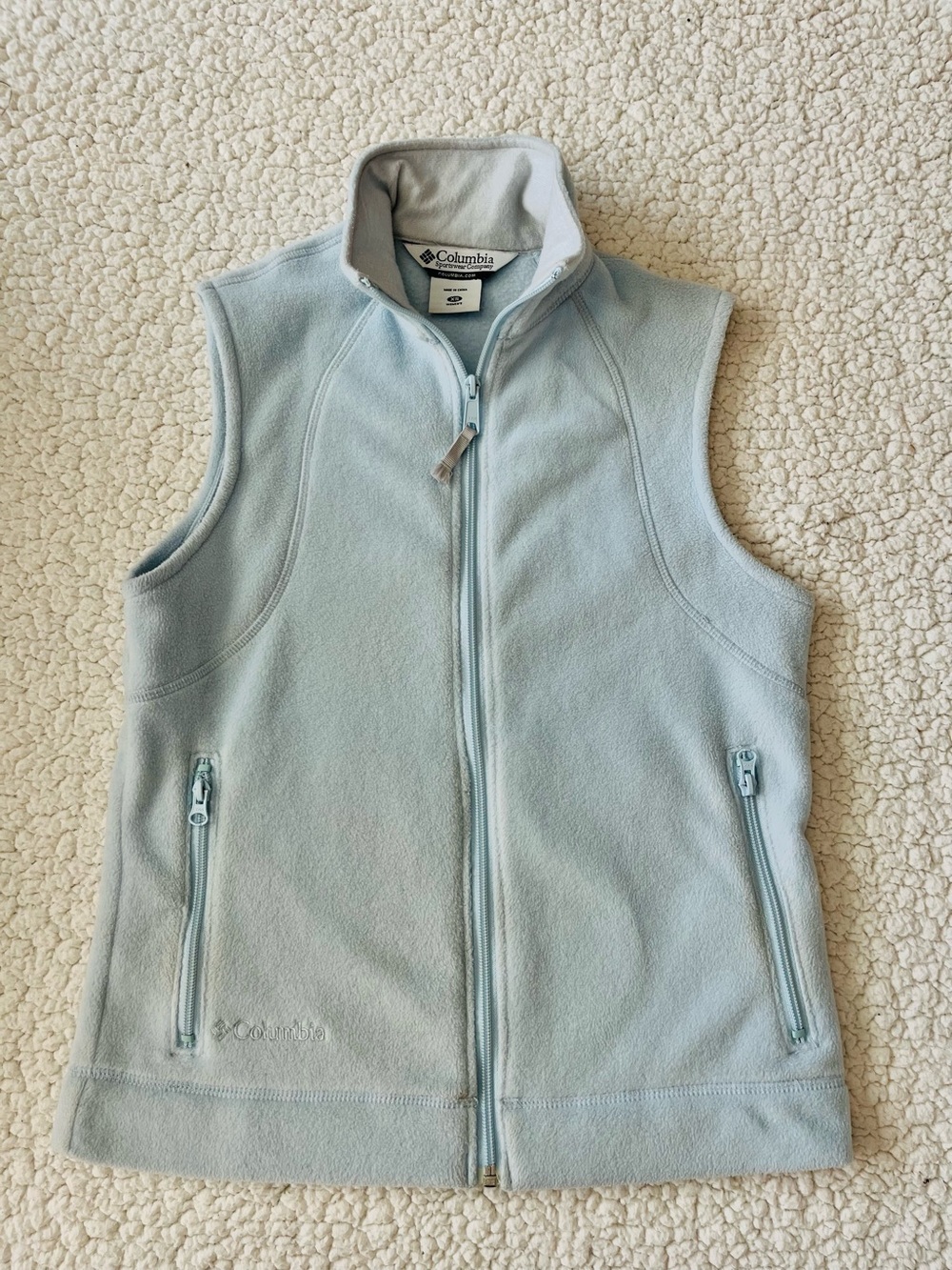 Columbia Women's Benton Springs Fleece Vest Blue XS